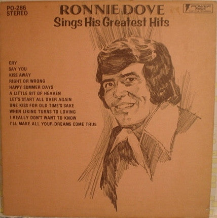 Ronnie Dove – Sings His Greatest Hits LP