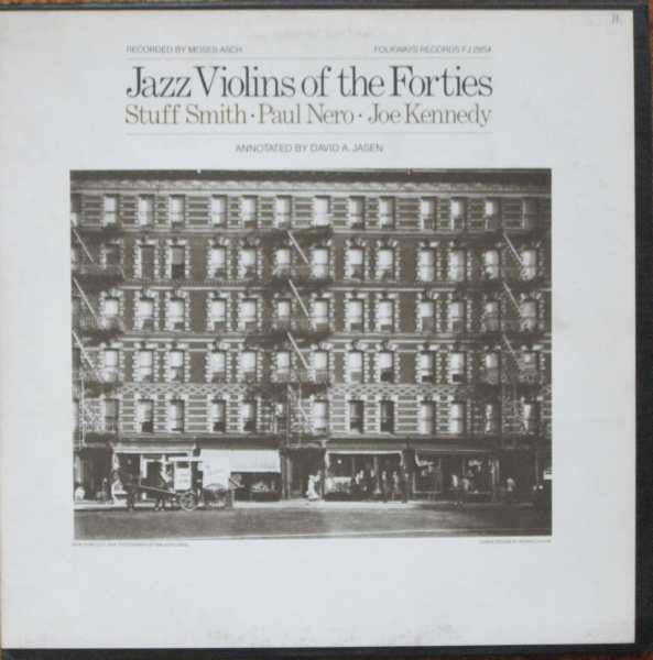 Various – Jazz Violins Of The Forties LP