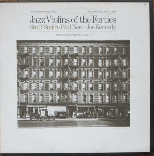 Various – Jazz Violins Of The Forties LP