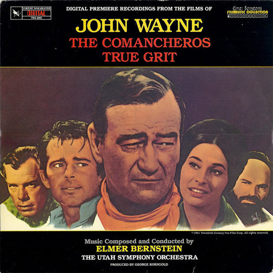 Elmer Bernstein – The Films Of John Wayne: The Comancheros / True Grit LP