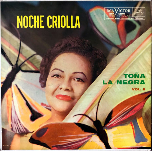 Toña La Negra ‎– Noche Criolla Vol. II LP