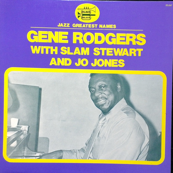 Gene Rodgers - With Slam Stewart and Jo Jones LP