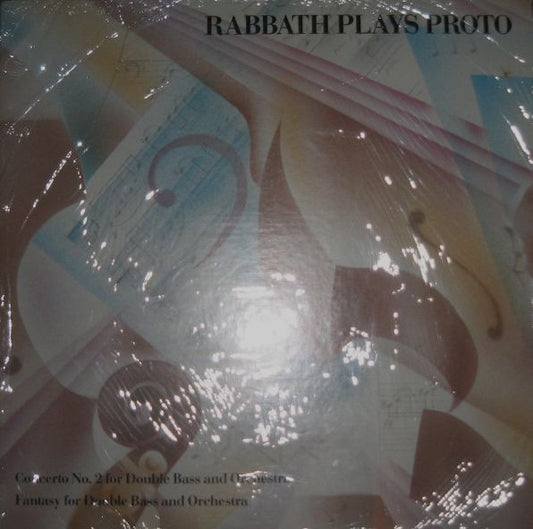 Rabbath Plays Proto ‎– Concerto No.2 For Double Bass And Orchestra / Fantasy For Double Bass And Orchestra LP