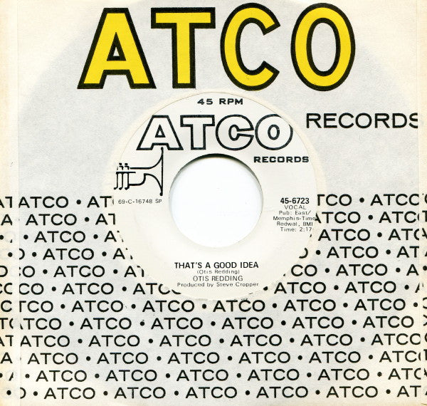 Otis Redding – Look At The Girl / That's A Good Idea 7"