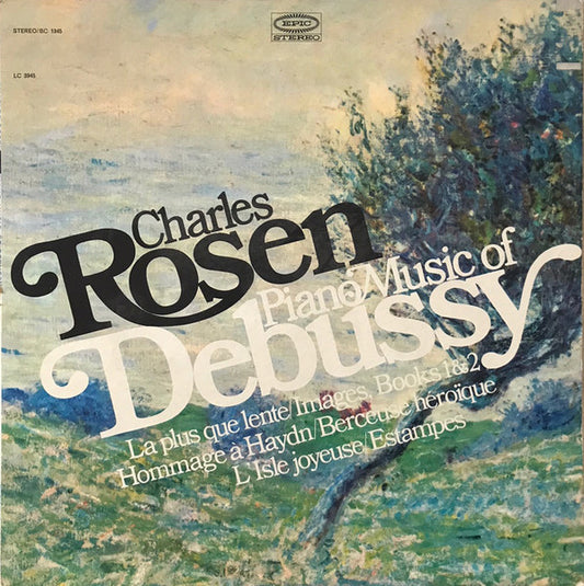 Charles Rosen - Piano Music Of Debussy LP