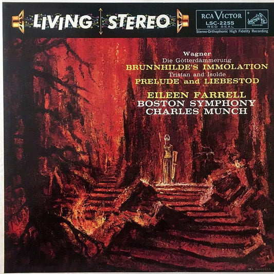 Wagner, Eileen Farrell, Boston Symphony, Charles Munch - Die Götterdämmerung: Brunnhilde's Immolation / Tristan And Isolde: Prelude And Liebestod LP