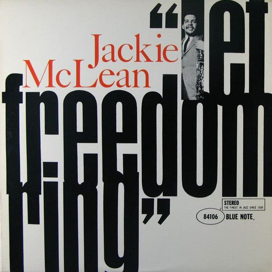 Jackie McLean - Let Freedom Ring (DMM) LP