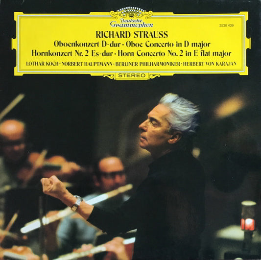 Strauss / Koch, Hauptmann, et al - Oboenkonzert D-Dur LP