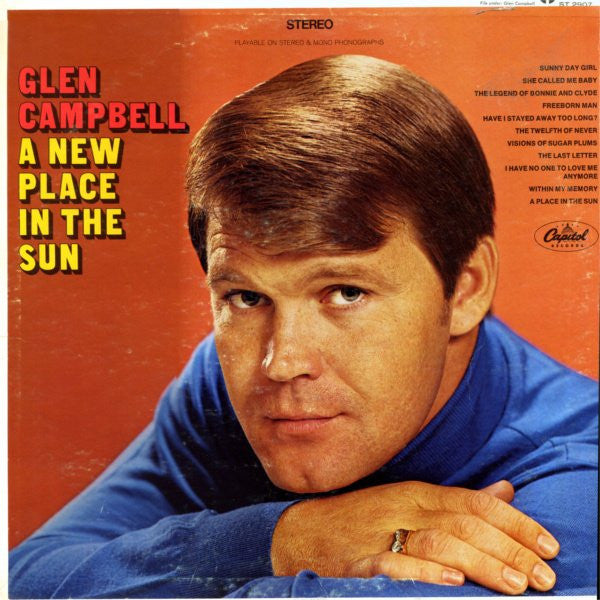 Glen Campbell – A New Place In The Sun LP