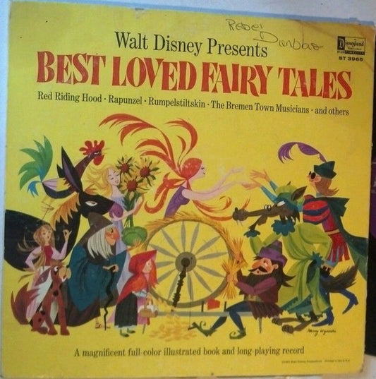 Rica Moore – Walt Disney Presents Best Loved Fairy Tales LP