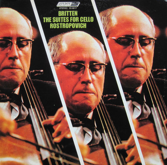Britten / Rostropovich - The Suites For Cello LP