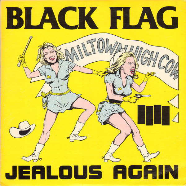 Black Flag ‎– Jealous Again (1980 pressing) EP