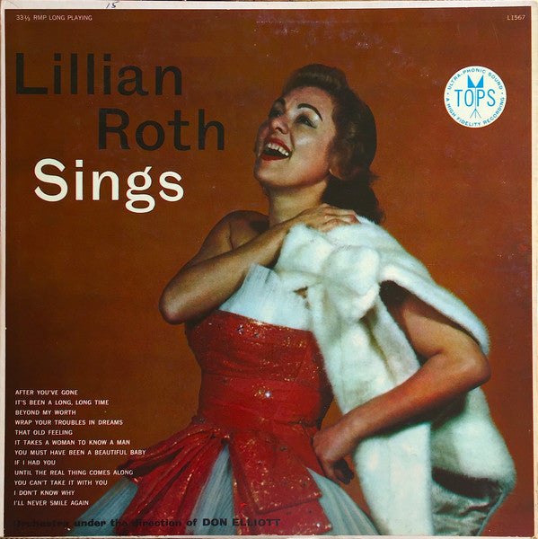 Lillian Roth – Lillian Roth Sings LP