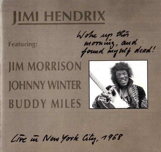 Jimi Hendrix – Woke Up This Morning And Found Myself Dead CD