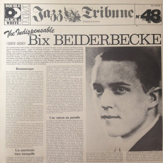 Bix Beiderbecke – The Indispensible Bix Beiderbecke 1924-1930 2LP