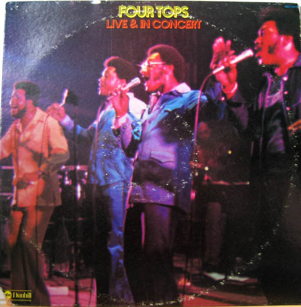 Four Tops – Live & In Concert LP