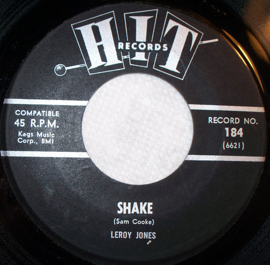 Leroy Jones - Shake / Some Day 7"