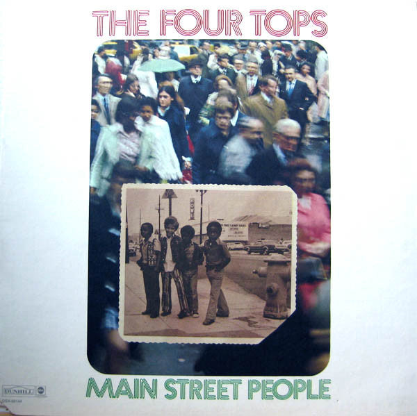 The Four Tops ‎– Main Street People LP