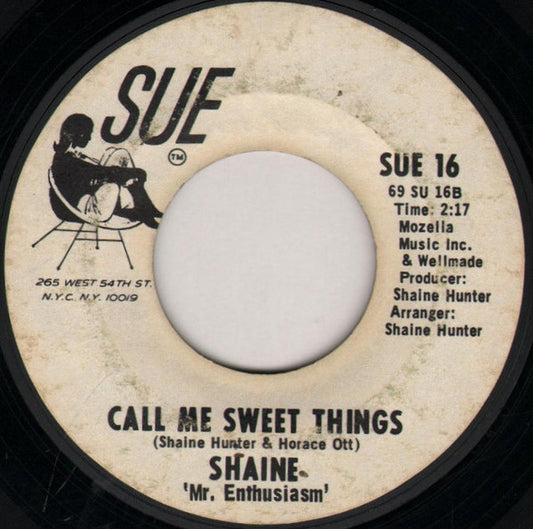 Shaine - Call Me Sweet Things 7"