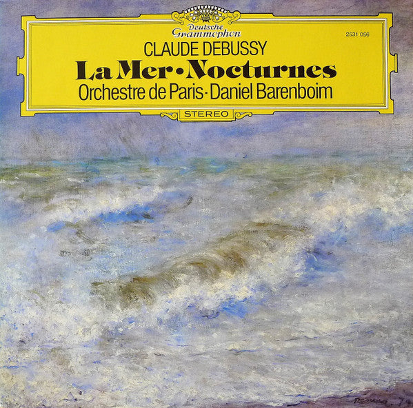 Claude Debussy, Orchestre De Paris, Daniel Barenboim – La Mer / Nocturnes LP