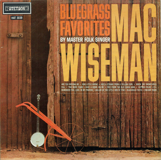 Mac Wiseman – Bluegrass Favorites LP