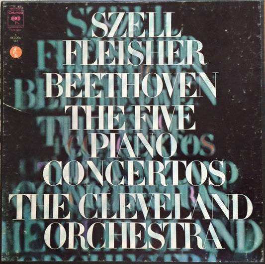 Beethoven / Szell, Fleischer - The Five Piano Concertos (4 LP)