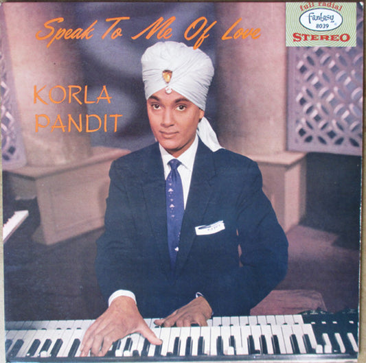 Korla Pandit – Speak To Me Of Love (Blue) LP