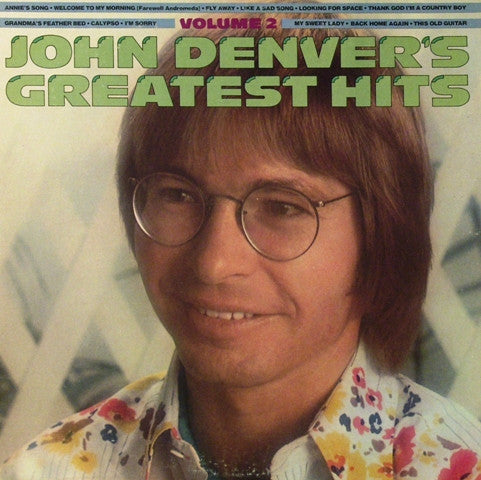 John Denver – John Denver's Greatest Hits, Volume 2 LP