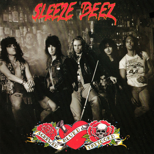 Sleeze Beez – Screwed Blued & Tattooed CD