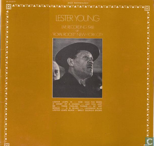 Lester Young – Live in 1948 At "Royal Roost" New-York City LP
