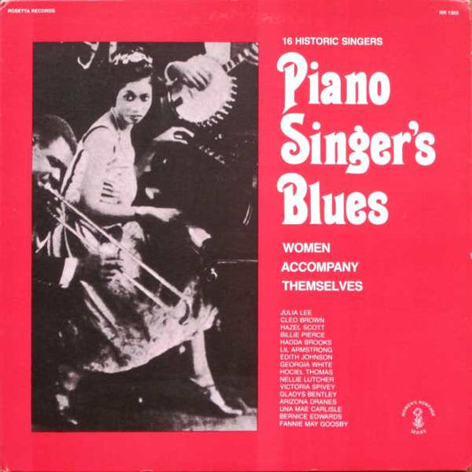 Various – Piano Singer's Blues (Women Accompany Themselves) LP