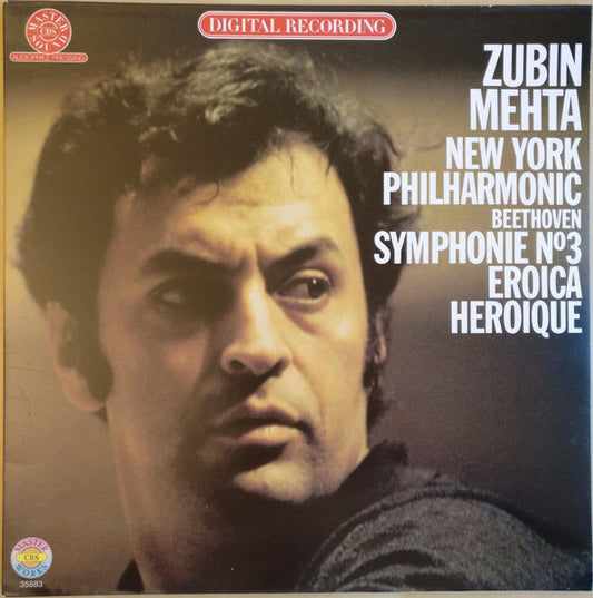 Beethoven, Zubin Mehta, New York Philharmonic – Symphonie N°3 Eroica = Héroïque LP
