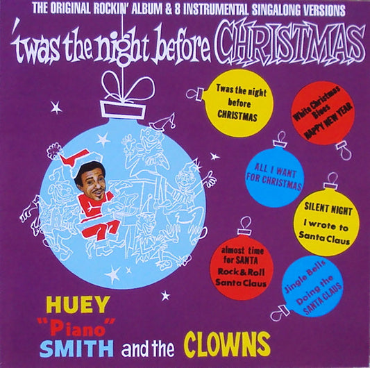 Huey "Piano" Smith And The Clowns* – 'Twas The Night Before Christmas CD