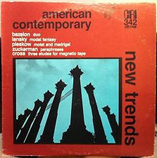 Various Artists - American Contemporary / New Trends (CRI 342) LP