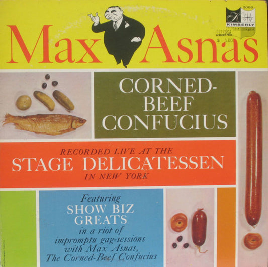 Max Asnas – Corned-Beef Confucius LP