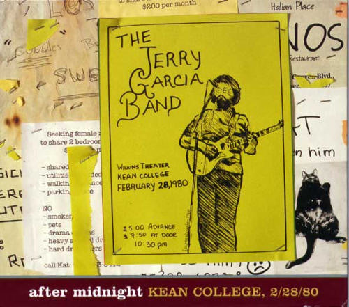 The Jerry Garcia Band – After Midnight - Kean College, 2/28/80 CD