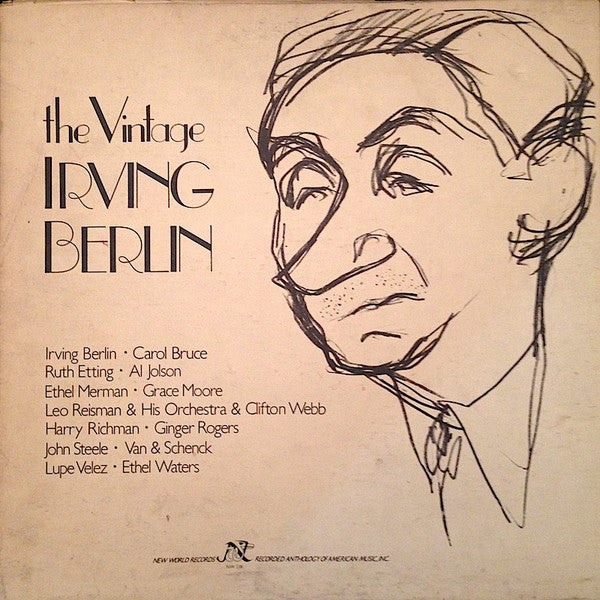 Irving Berlin – The Vintage Irving Berlin LP