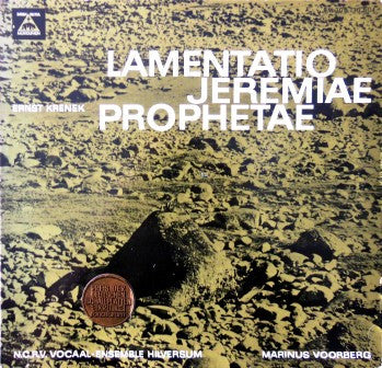 Ernst Krenek – Lamentatio Jeremiae Prophetae (2 LP)