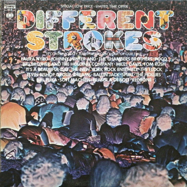 Various Artists – Different Strokes (19 Contemporary Artists Perform Music Of Our Time) LP