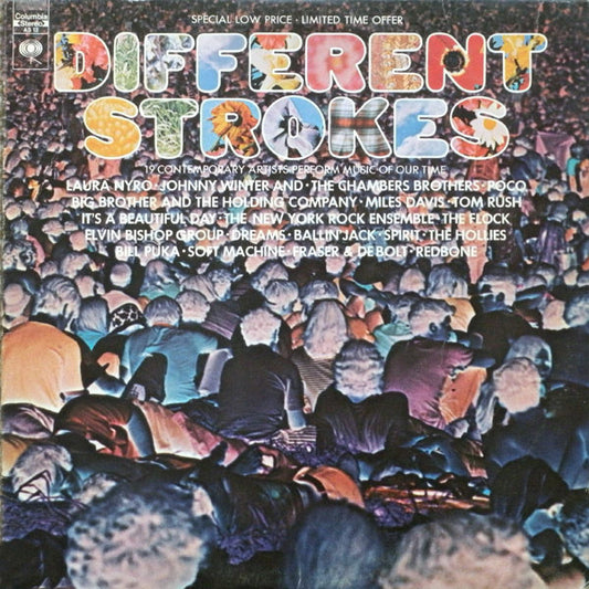 Various Artists – Different Strokes (19 Contemporary Artists Perform Music Of Our Time) LP