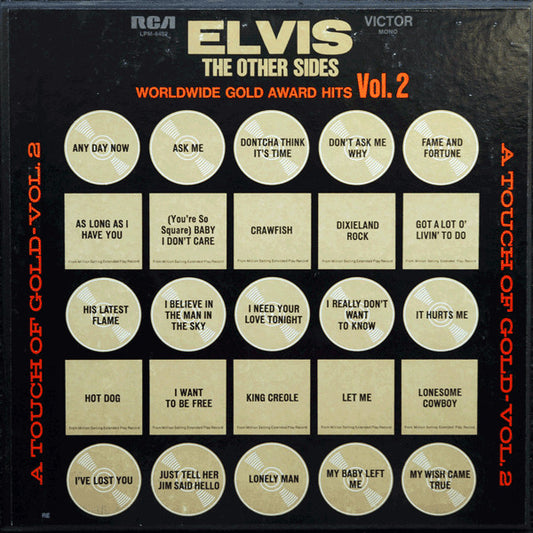 Elvis Presley – The Other Sides - Worldwide Gold Award Hits - Vol. 2 4LP Boxset