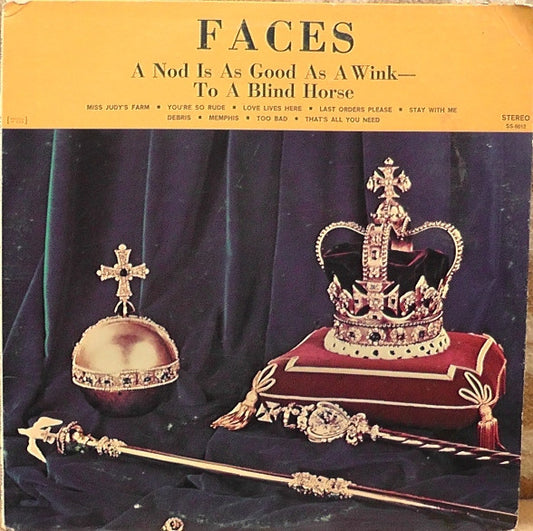 Faces – A Nod's As Good As A Wink...To A Blind Horse LP