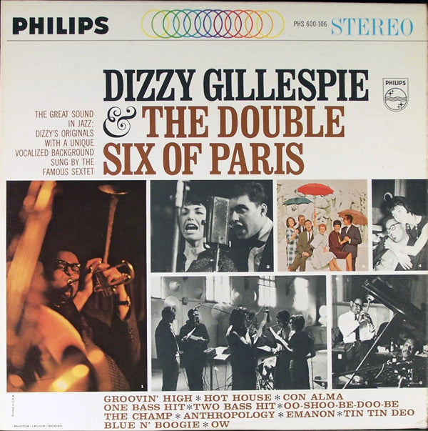 Dizzy Gillespie - Dizzy Gillespie & The Double Six Of Paris LP
