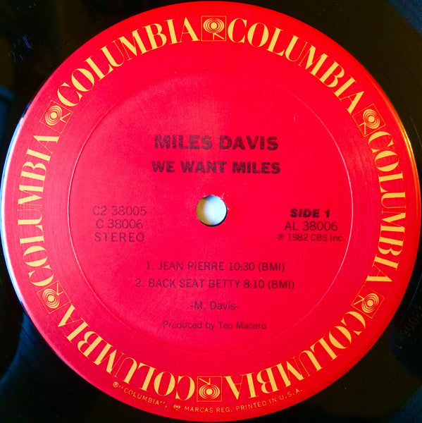 Miles Davis – We Want Miles LP