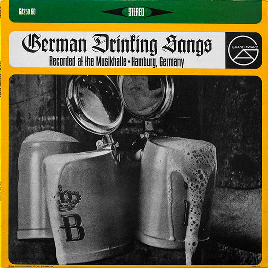 Various – German Drinking Songs LP