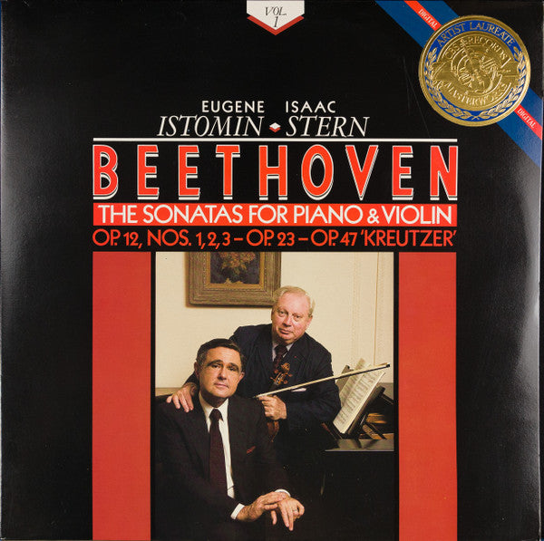 Beethoven, Eugene Istomin, Isaac Stern – The Sonatas For Piano & Violin, Volume 1 LP