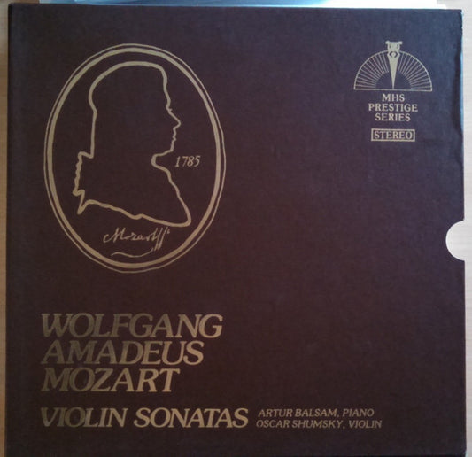 Mozart / Artur Balsam / Oscar Shumsky - Violin Sonatas 6LP