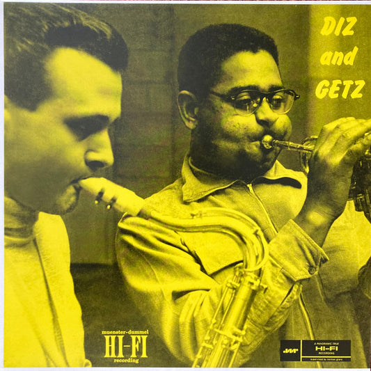 Dizzy Gillespie, Stan Getz – Diz And Getz (180g, Spain Pressing) LP