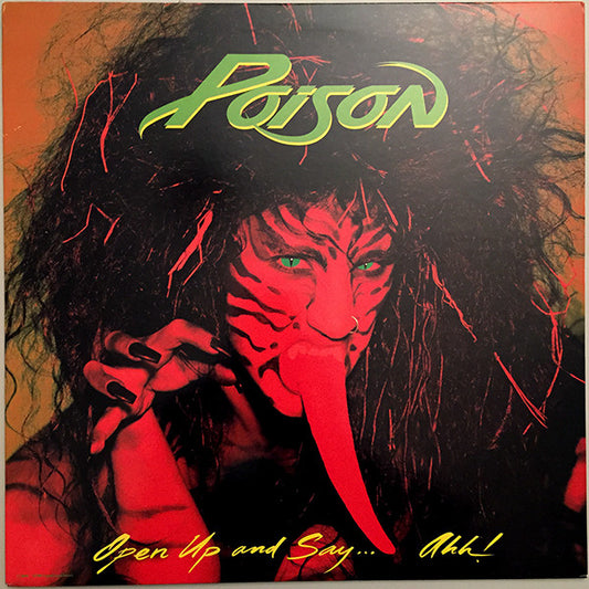 Poison - Open Up And Say ...Ahh! LP