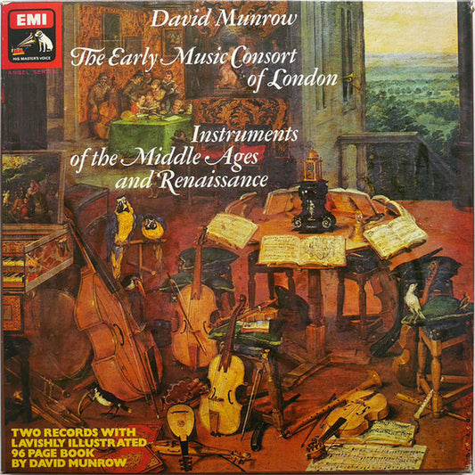 David Munrow / Early Music Consort - Instruments Of The Middle Ages and Renaissance 2LP